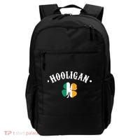 Hooligan St Patricks Day Irish Shamrock Flag Backpack thumb 0