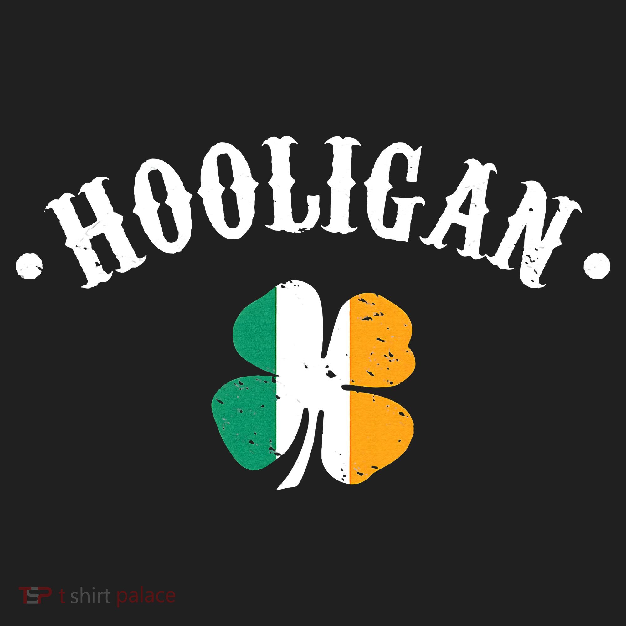 Hooligan St Patricks Day Irish Shamrock Flag Beanie