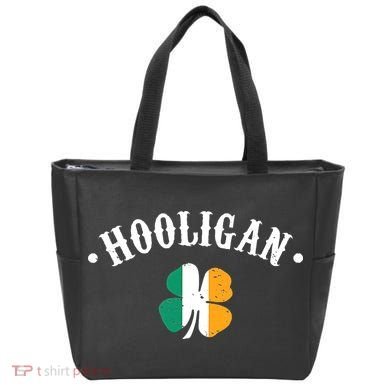 Hooligan St Patricks Day Irish Shamrock Flag Tote Bag