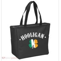 Hooligan St Patricks Day Irish Shamrock Flag Tote Bag thumb 2