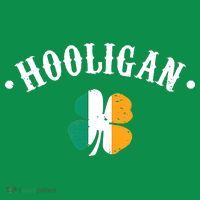 Hooligan St Patricks Day Irish Shamrock Flag Baby Bodysuit thumb 2