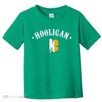 Hooligan St Patricks Day Irish Shamrock Flag Toddler T-Shirt thumb 0