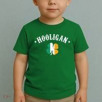 Hooligan St Patricks Day Irish Shamrock Flag Toddler T-Shirt thumb 2