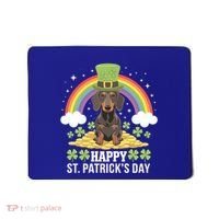 Happy St PatrickS Doxie On Dachshund Dog St Patricks Day Cool Gift Mousepad thumb 0