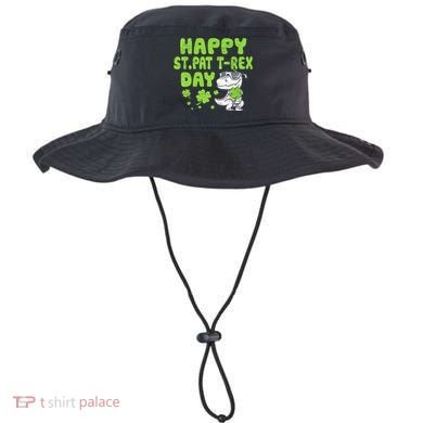 Happy St Pat Rex Day Funny Gift St Patricks Dinosaur Cool Gift Bucket Hat