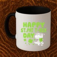 Happy St Pat Rex Day Funny Gift St Patricks Dinosaur Cool Gift Coffee Mug thumb 2