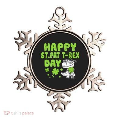 Happy St Pat Rex Day Funny Gift St Patricks Dinosaur Cool Gift Ornament