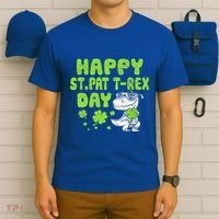 Happy St Pat Rex Day Funny Gift St Patricks Dinosaur Cool Gift T-Shirt thumb 6