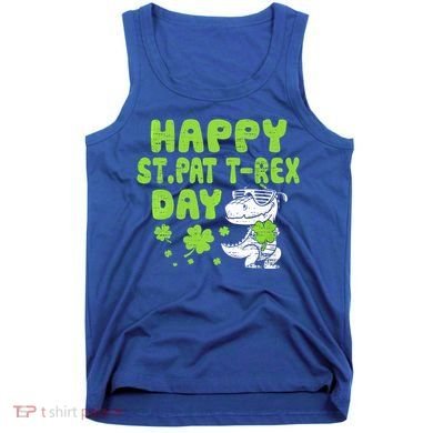 Happy St Pat Rex Day Funny Gift St Patricks Dinosaur Cool Gift Tank Top
