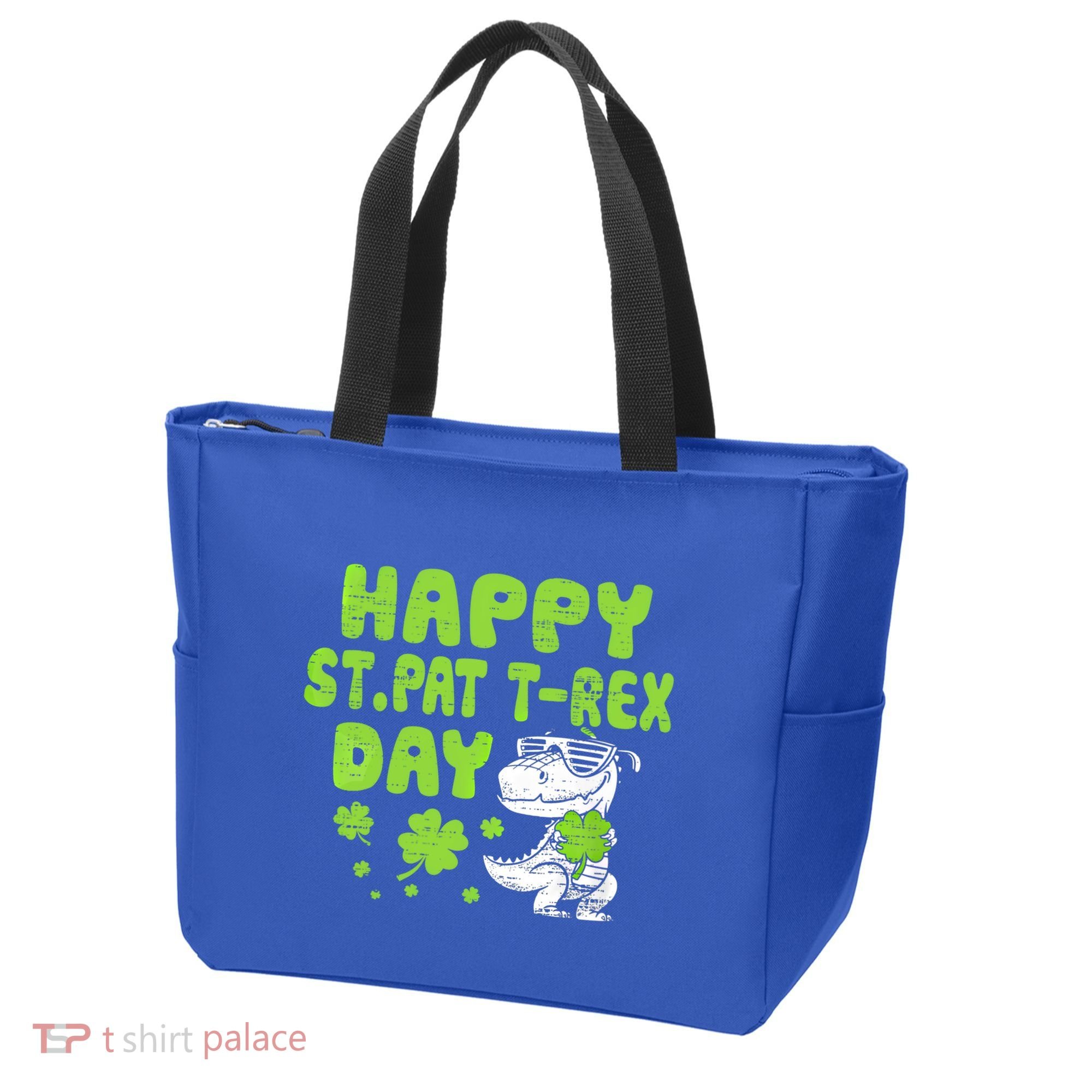 Happy St Pat Rex Day Funny Gift St Patricks Dinosaur Cool Gift Tote Bag