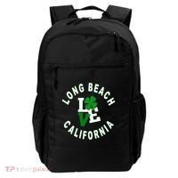 Happy St Patricks Day Long Beach California Gift Backpack thumb 0
