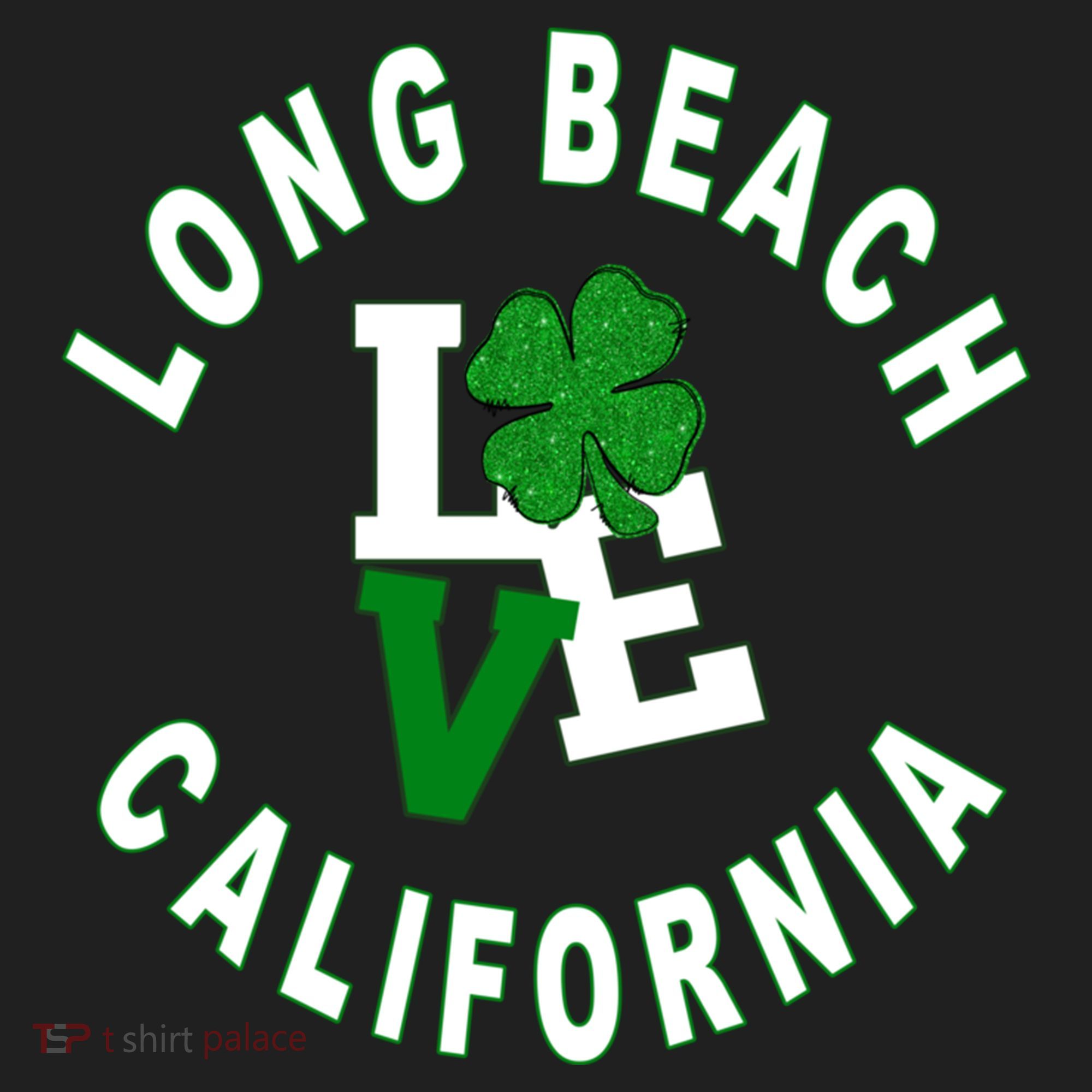 Happy St Patricks Day Long Beach California Gift Beanie