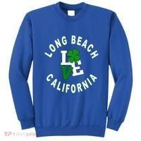 Happy St Patricks Day Long Beach California Gift Sweatshirt thumb 0
