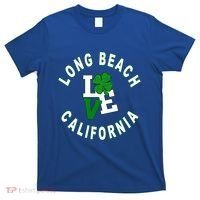 Happy St Patricks Day Long Beach California Gift T-Shirt thumb 0
