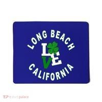 Happy St Patricks Day Long Beach California Gift Mousepad thumb 0