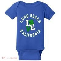 Happy St Patricks Day Long Beach California Gift Baby Bodysuit thumb 0