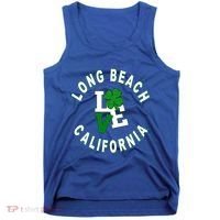 Happy St Patricks Day Long Beach California Gift Tank Top thumb 0