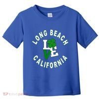 Happy St Patricks Day Long Beach California Gift Toddler T-Shirt thumb 0