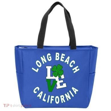 Happy St Patricks Day Long Beach California Gift Tote Bag