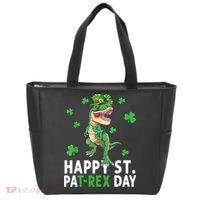 Happy St Patrick's Day T Rex Tote Bag thumb 0
