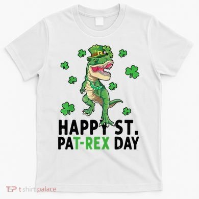 Happy St Patrick's Day T Rex T-Shirt