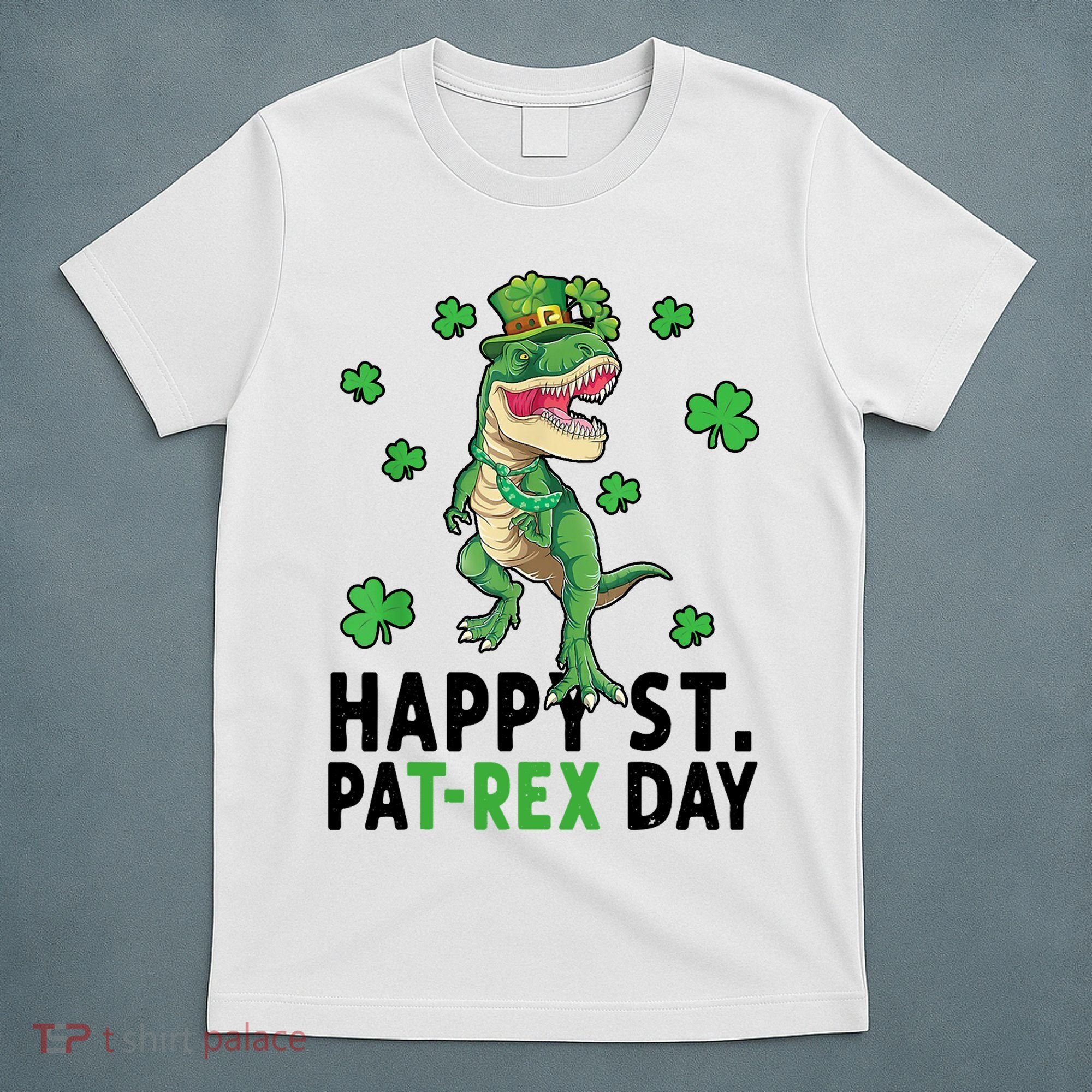 Happy St Patrick's Day T Rex T-Shirt