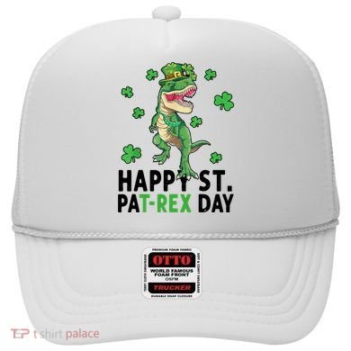Happy St Patrick's Day T Rex Hat