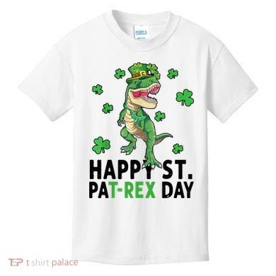 Happy St Patrick's Day T Rex Kids T-Shirt