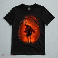 Halloween Scary Pumpkin Headless Horseman T-Shirt thumb 5