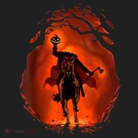 Halloween Scary Pumpkin Headless Horseman Hat thumb 2