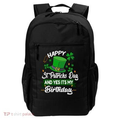 Happy St Patricks Day ItS My Birthday Saint Patricks Day Backpack