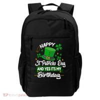 Happy St Patricks Day ItS My Birthday Saint Patricks Day Backpack thumb 0