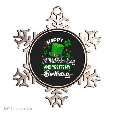 Happy St Patricks Day ItS My Birthday Saint Patricks Day Ornament