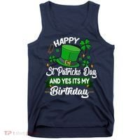 Happy St Patricks Day ItS My Birthday Saint Patricks Day Tank Top thumb 0