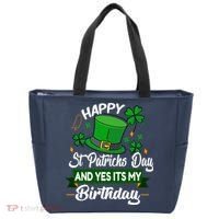 Happy St Patricks Day ItS My Birthday Saint Patricks Day Tote Bag thumb 0