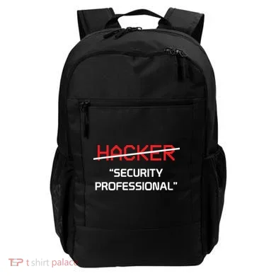 Hacker Security Professional Funny Programmer Gift Backpack
