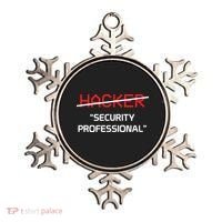 Hacker Security Professional Funny Programmer Gift Ornament thumb 0