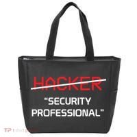 Hacker Security Professional Funny Programmer Gift Tote Bag thumb 0