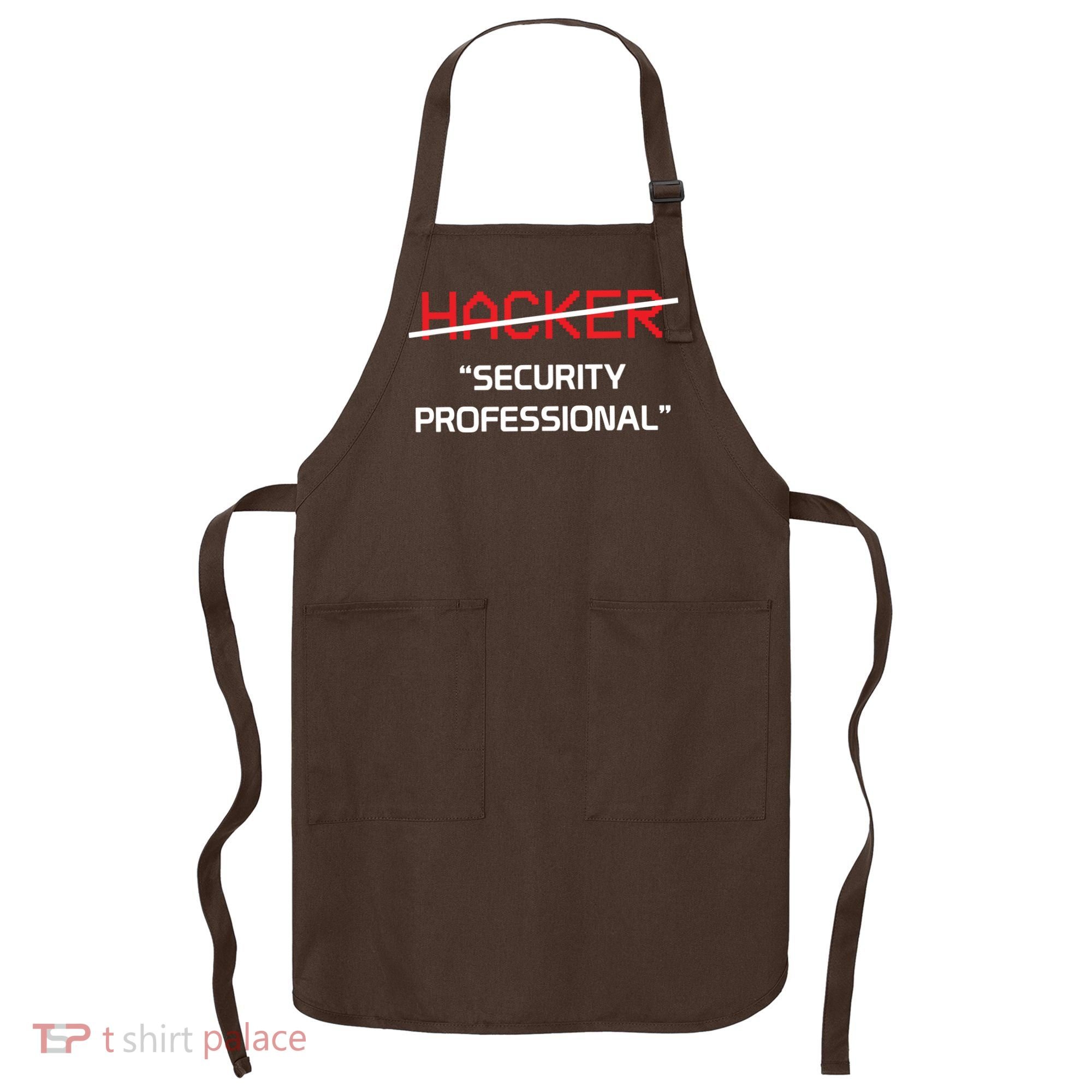 Hacker Security Professional Funny Programmer Gift Apron