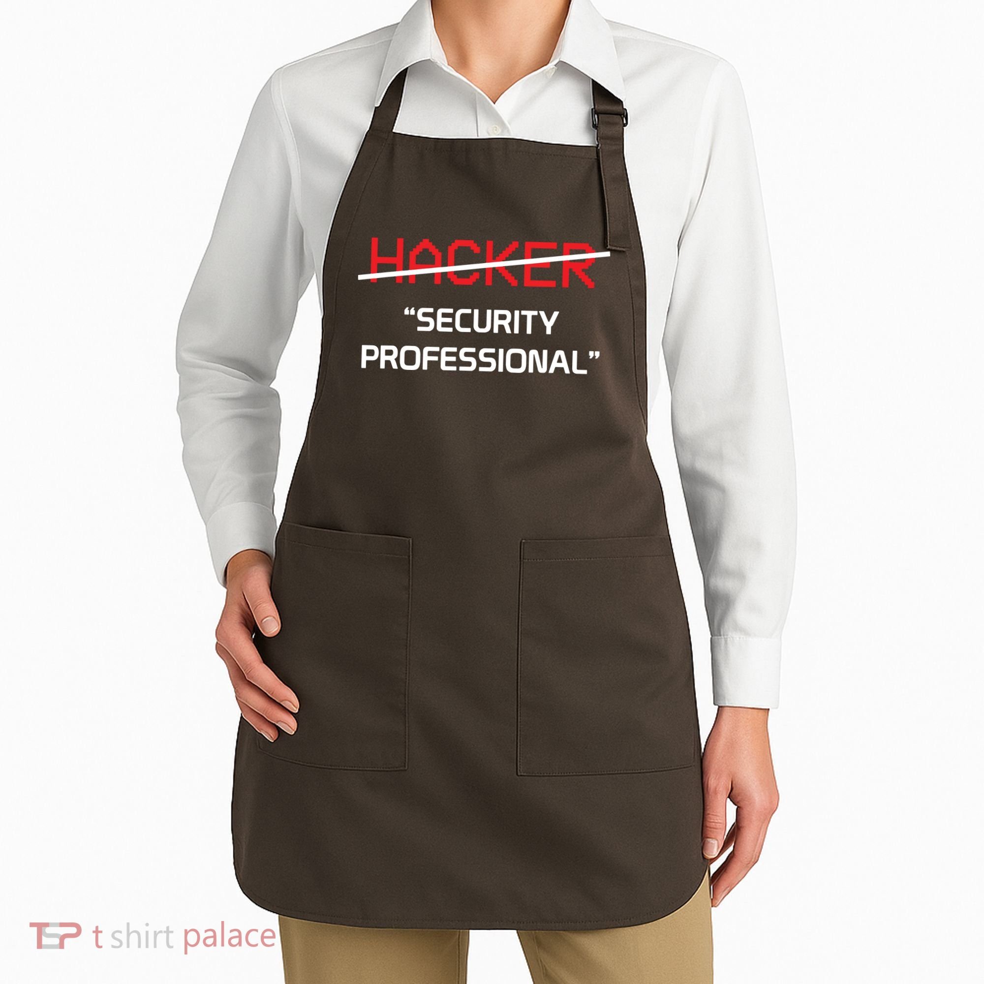 Hacker Security Professional Funny Programmer Gift Apron