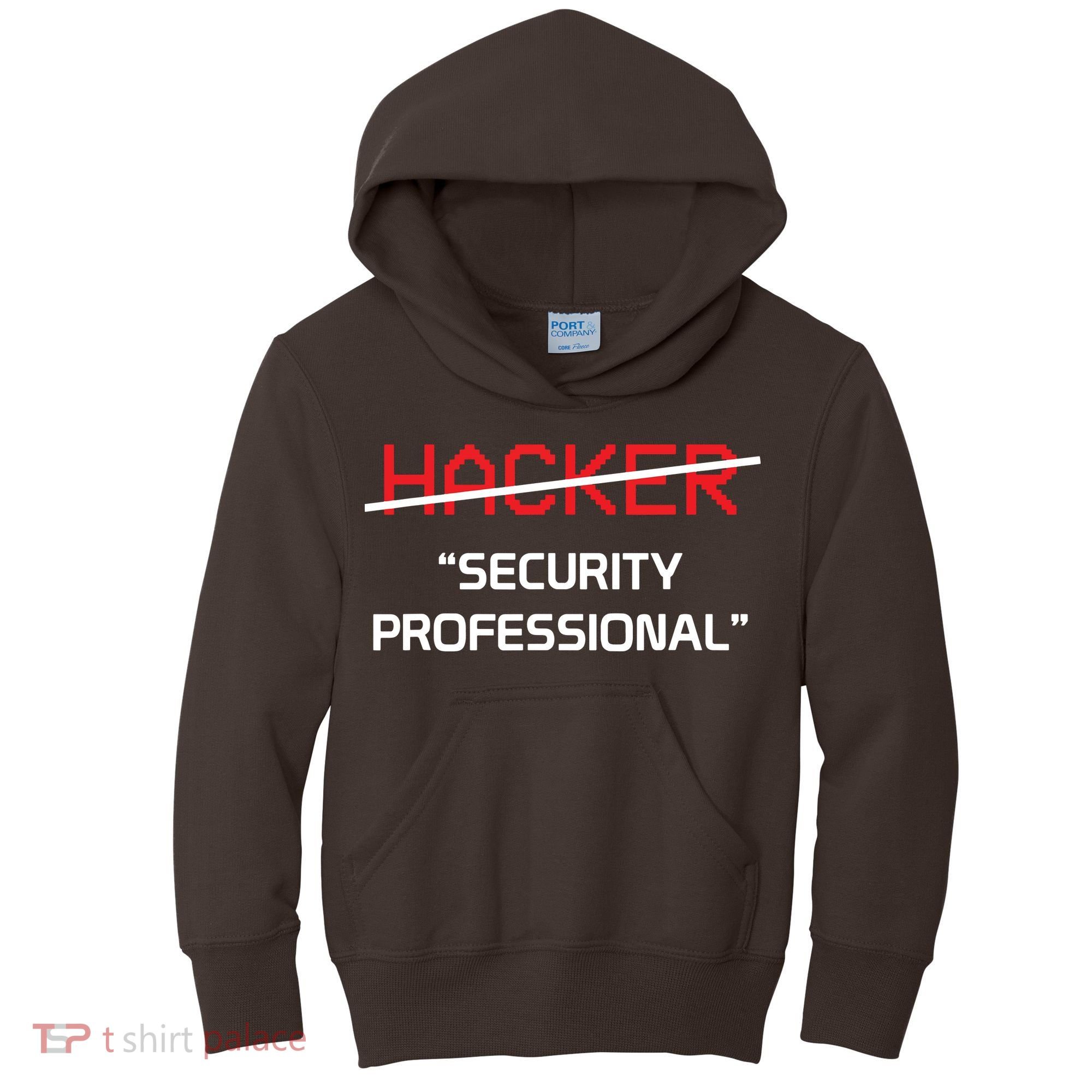 Hacker Security Professional Funny Programmer Gift Kids Hoodie