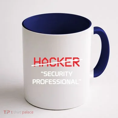 Hacker Security Professional Funny Programmer Gift Coffee Mug back