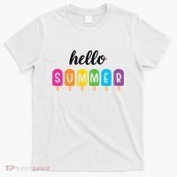 Hello Summer Popsicle Colorful T-Shirt thumb 0