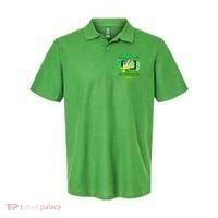 Happy St Patricks Day Retro Pixel Video Game Polo thumb 0