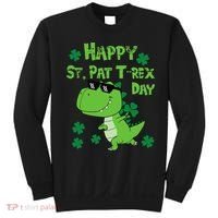 Happy St Pat Rex Dinosaur Saint Patrick'S Day Sweatshirt thumb 0