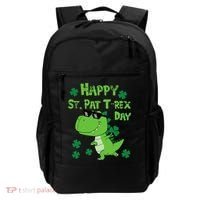 Happy St Pat Rex Dinosaur Saint Patrick'S Day Backpack thumb 0