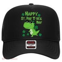 Happy St Pat Rex Dinosaur Saint Patrick'S Day Hat thumb 0