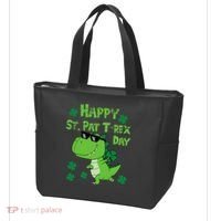 Happy St Pat Rex Dinosaur Saint Patrick'S Day Tote Bag thumb 3