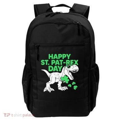 Happy St Pat Rex Day St Patricks Dinosaur Backpack