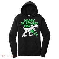 Happy St Pat Rex Day St Patricks Dinosaur Women's Hoodie thumb 0